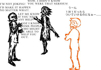 ネイティブ同士の会話は早くてついていけない